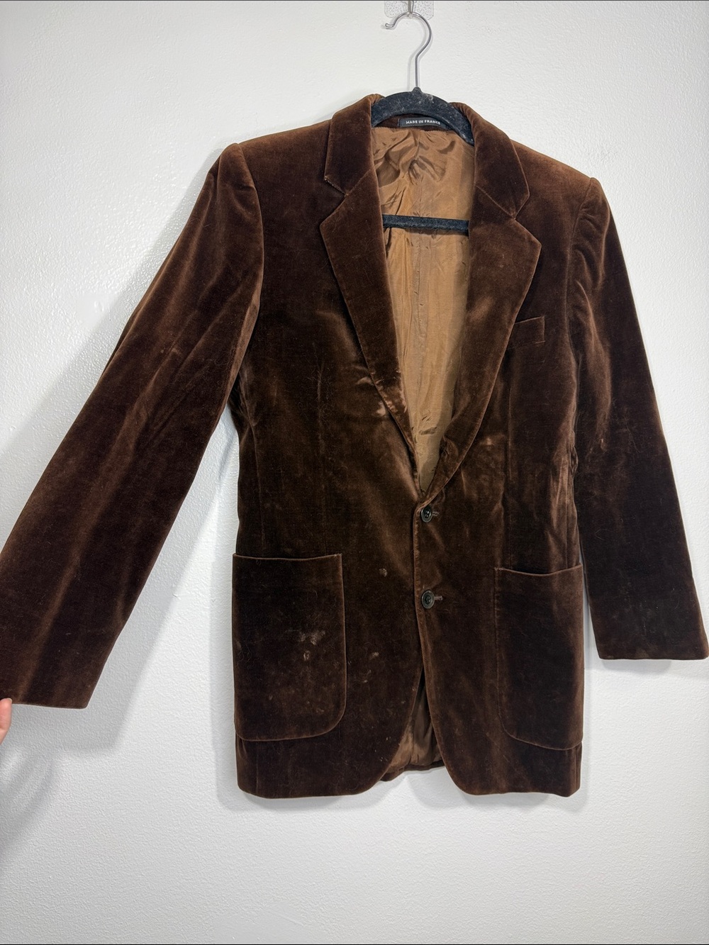 Vintage Yves Saint Laurent Velvet Blazer/Jacket
